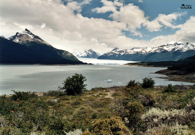 El Perito Moreno desde la Curva de los Suspiros. Argentina