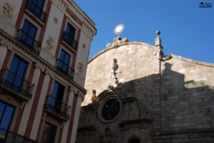 Detalle Iglesia de Betlem. Barcelona