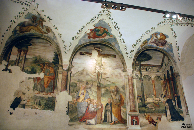 Frescos del refectorio del Convento de los Dominicos. Forlì.