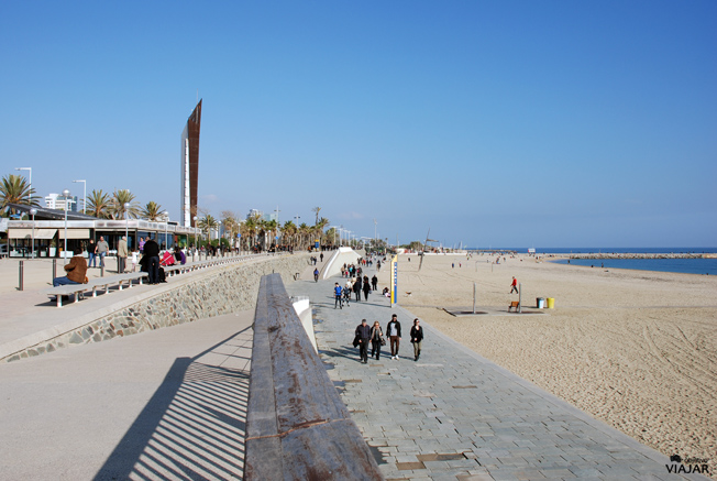Playa de la Nova Icària. Barcelona