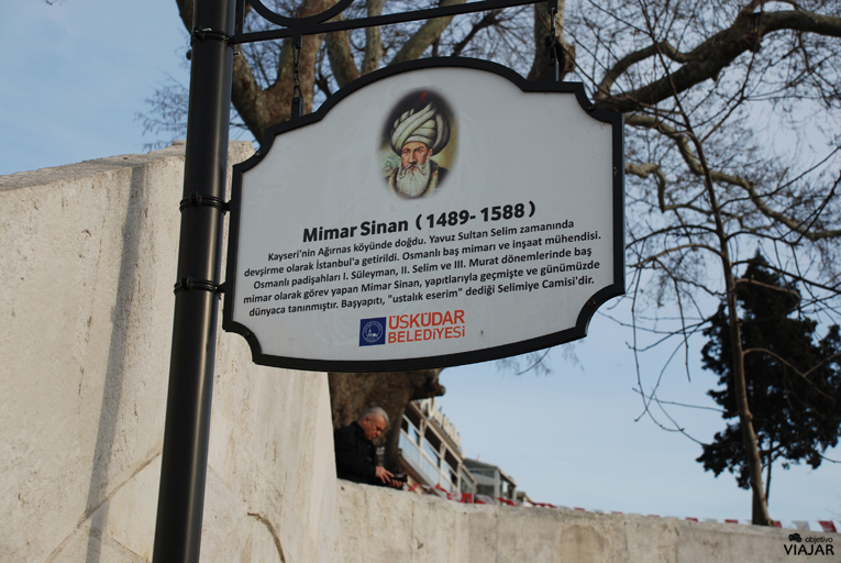 Mimar Sinan fue el gran maestro de la arquitectura otomana. Üsküdar. Estambul