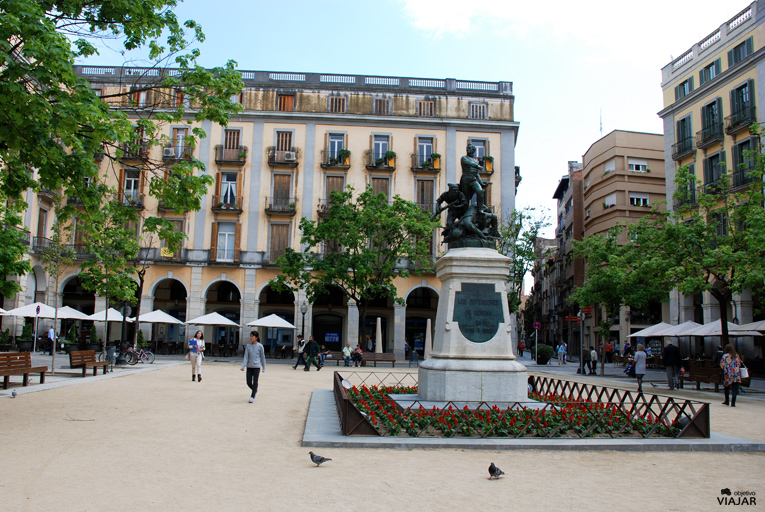 Plaça de la Independència. Girona