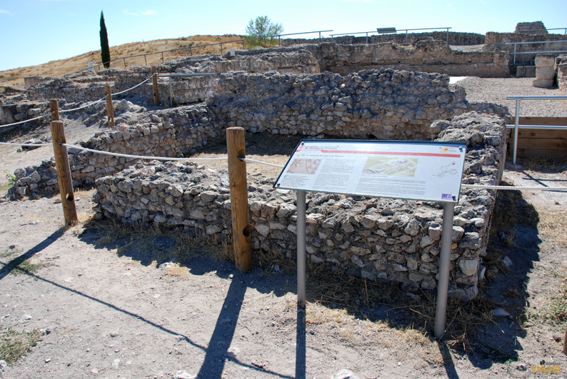 Casa del procurador minero. Parque Arqueológico de Segóbriga