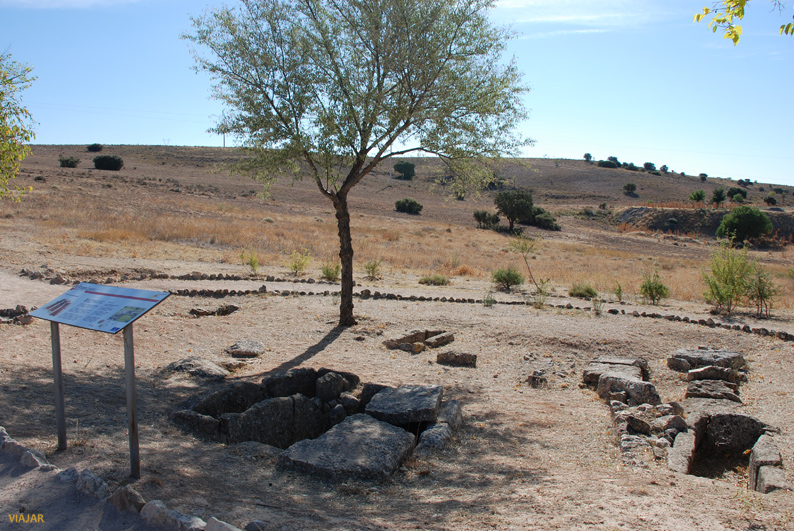 Las necrópolis. Parque Arqueológico de Segóbriga