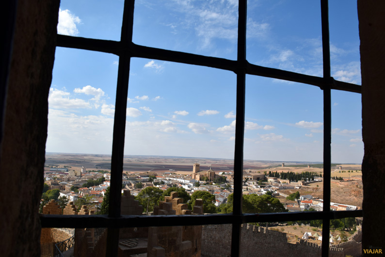 Vistas de Belmonte desde el castillo