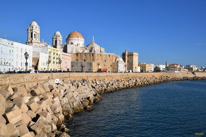 Cádiz desde el Campo del Sur
