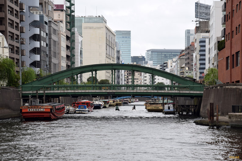 Paseo en barco por el río Sumida. Tokio