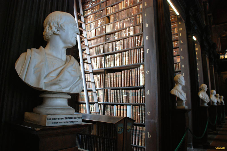 Busto de Thomas Lefroy. Biblioteca del Trinity College. Dublin