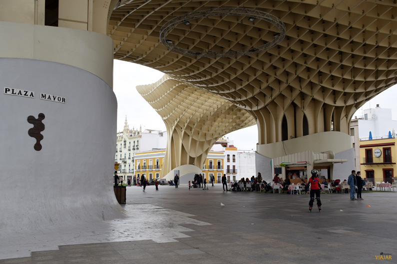 Plaza Mayor. Setas de Sevilla