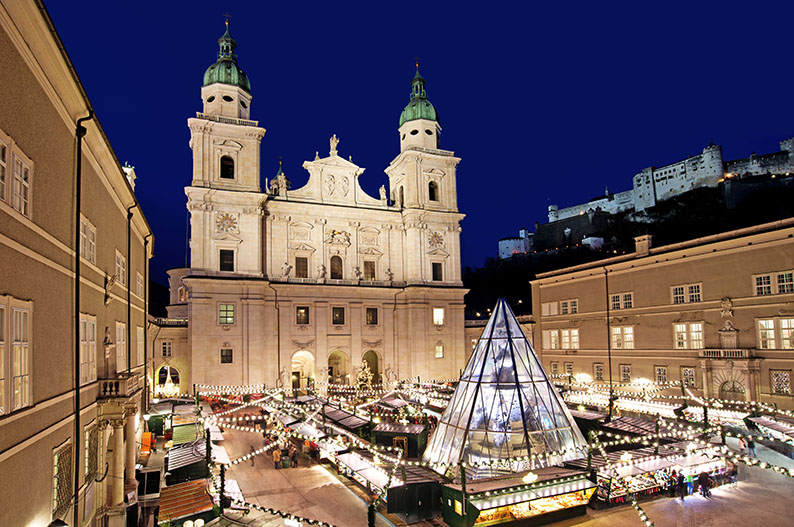 Mercado de Navidad de Salzburgo © SalzburgerLand-Tourismus GmbH