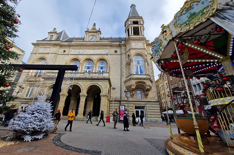 Mercado navideño de Luxemburgo