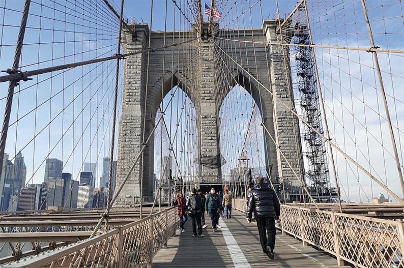 Puente de Brooklyn. Nueva York